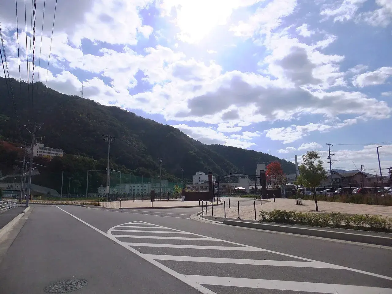 広島文教大学附属高等学校の校舎・学校敷地
