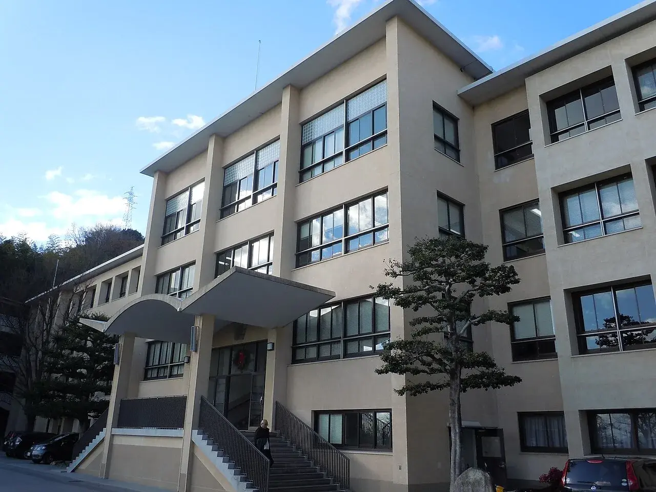 広島学院高等学校の校舎・学校敷地